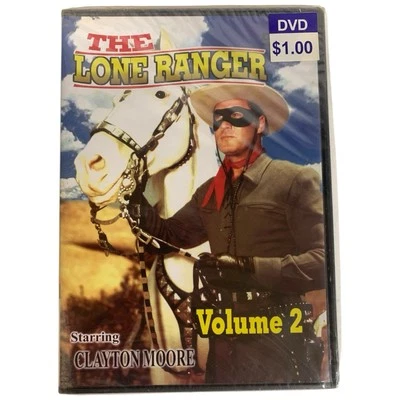 The Lone Ranger Volume 2 DVD 3 Episodes Slim Case NEW Sealed - Image 1 of 4
