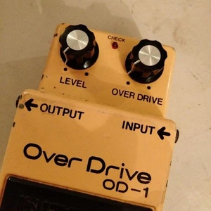 Pedal de efectos para guitarra BOSS OD-1 Over Drive usado - Imagen 1 de 5