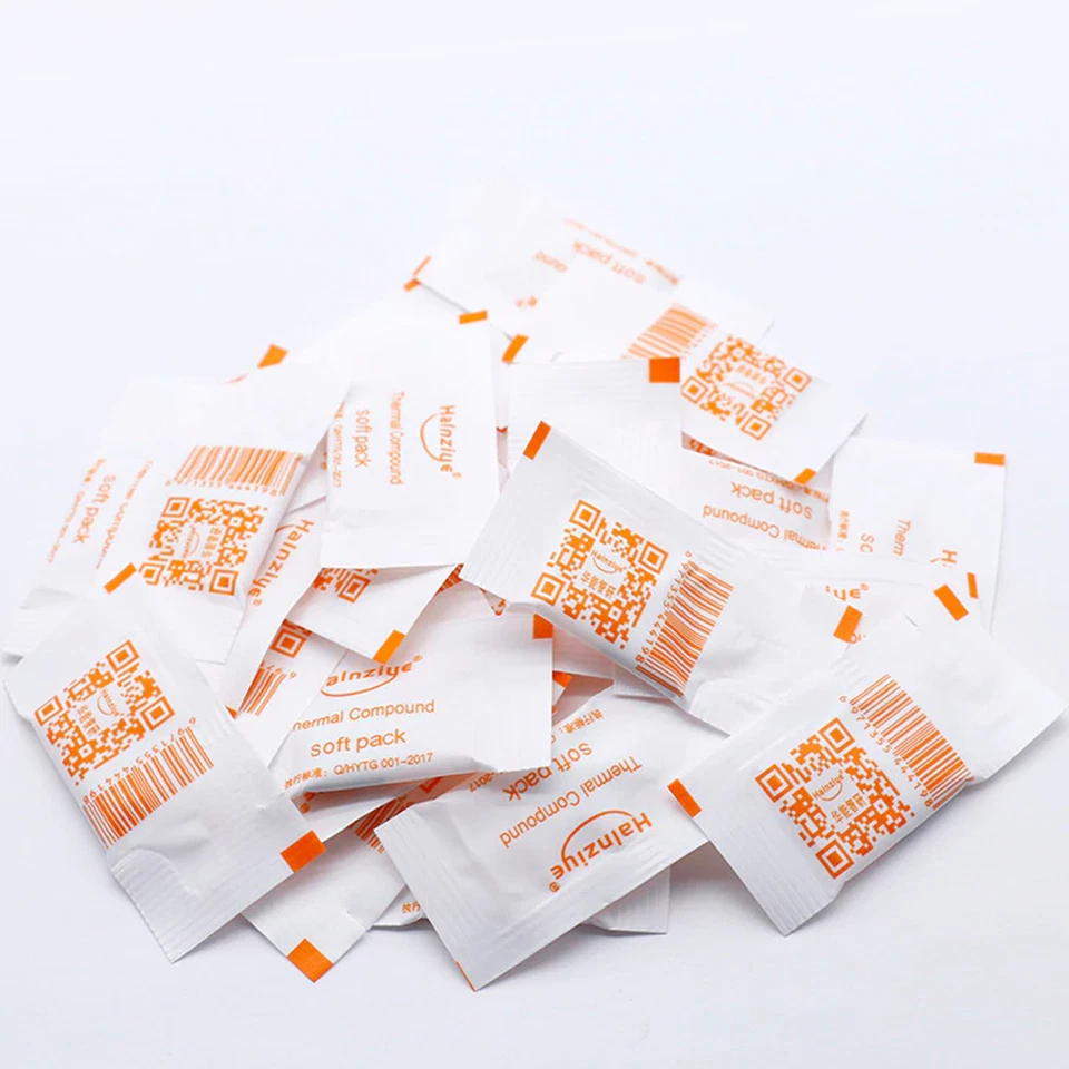 5 x pâte thermique blanche à dose unique de 0,5 g pour processeur VGA PS3 PS4... - Photo 1/1