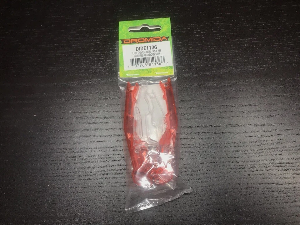 DROMIDA LED Cover Red / Clear Ominus Quadcopter DIDE1136 - Image 1 of 1