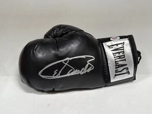 Saul Canelo Alvarez Signed Black LH Everlast Boxing Glove PSA AB88689 - Picture 1 of 3