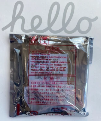 NEW!! TOSHIBA MK2546GSX 200GB INTERNAL 5400RPM SATA 2.5" LAPTOP HDD HARD DRIVE - Image 1 of 2