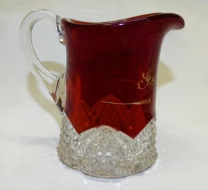 Crema de recuerdo manchada de rubí - Abuela 1905 - Botón arcos Duncan - Imagen 1 de 6