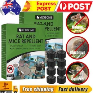 8/40x Rat Repellent Peppermint Oil Rat Mice Repellent for Kitchen Office Bedroom - Picture 1 of 22