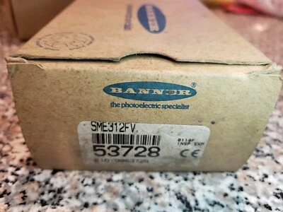 BANNER ENGINEERING SME312FV PHOTO-ELECTRIC SENSORS - Image 1 of 4