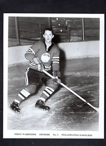 Jerry Wakshinski Philadelphia Ramblers team issued EHL Hockey 1957 Press Photo - Picture 1 of 2