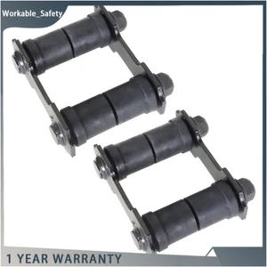 1965 1966-1973 For Ford Mustang Rear Leaf Spring Shackle Kit Left+Right Pair - Picture 1 of 10