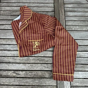 Pottery Barn Teen Harry Potter Gryffindor House Pajama S Top Only Torn Pocket - Picture 1 of 9