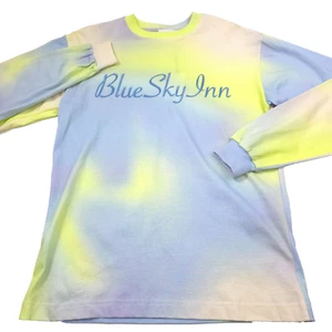 $205 Blue Sky Inn Tie Dye Long Sleeve Tee T-Shirt Made in Italy Mens Size Medium - Picture 1 of 12
