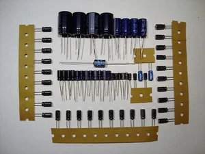 TIRACON 6V Synthesizer Elko Satz KOMPLETT recapping kit recap caps complete - Bild 1 von 1
