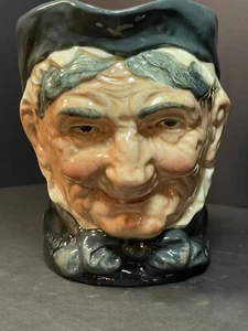Royal Doulton GRANNY D5521 Vintage Toby Jug Mug Large Made In England 6" Tall - Picture 1 of 11