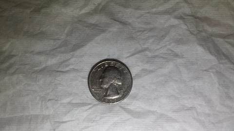 1985 d Washington quarter. Good condition Cover