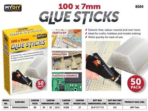 50Pcs Glue Sticks 100*7Mm PT - Picture 1 of 8