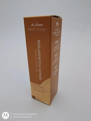 M. Asam MAGIC FINISH Supercharge Serum Foundation 120 Soft Ivory (30 ml) - Bild 1 von 4
