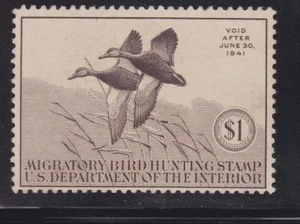 US RW7 $1 Duck Hunting Unused F-VF NG SCV $45 (NG) - Picture 1 of 2