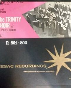 Sesac Recordings Trinity Choir Of St. Paul's Chapel Sesac Gospel Lp - Picture 1 of 2