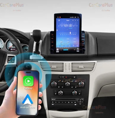 4+64GB Wireless CarPlay Android 13 Stereo Radio GPS CAM For VW Routan 2008-2012 - Image 1 of 4