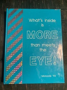 1992 Chi High Chippewa Falls High School Yearbook Monocle - Picture 1 of 12