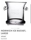 Simon Pearce Large Norwich Ice Bucket