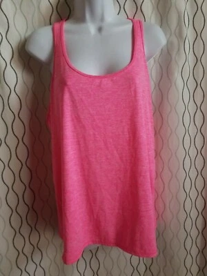 Camiseta sin mangas Ideology Believe in Movement espalda deportiva para mujer rosa talla XL  Foto 1 de 4