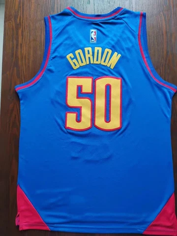 Men's Aaron Gordon #50 Denver Nuggets Stitched Jersey size l Cover