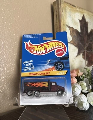Hot Wheels Hiway Hauler 1996 3 de 4 tarjeta azul Mattel vintage Foto 1 de 3