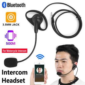 For V4 V6 Motorcycle Intercom Bluetooth Headset Interphone Headphone Speaker Mic