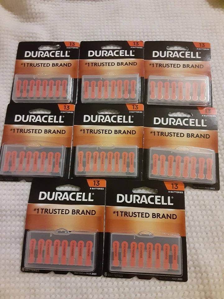 Duracell Hearing Aid Batteries 13 8 ea (Pack of 3)