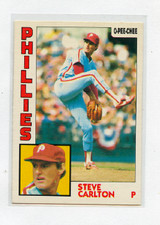 1984 O-PEE-CHEE # 214 STEVE CARLTON , PHILLIES