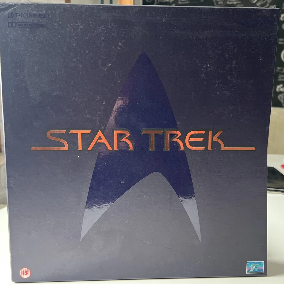 Star Trek Die Kinofilme 1-6 / Laserdisc  Englischbox, Mega Rar Limited 200 Stück - Bild 1 von 4