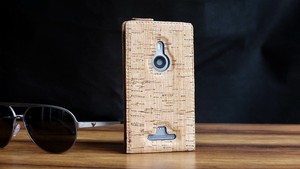 Urcover® Next Station Moscow Cases cork wood Flip Case Cover glass film