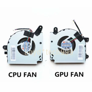 Notebook CPU/GPU Cooling Fan New MS-17F3 Fan For MSI GF75 Thin 8RC 8RD 9SC 9SD - Picture 1 of 9