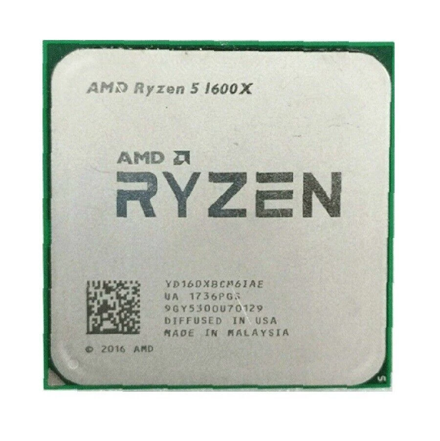 AMD Computer Ryzen 5 AMD Ryzen 5 1600X Processor Model Processors