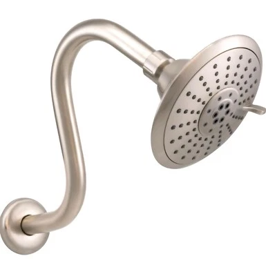 Westbrass CO563-07 SATIN NICKEL 5" Round 5 Function Shower Head - Image 1 of 4