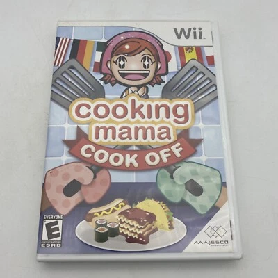 Cooking Mama Cook Off Nintendo Wii compatible Wii U CIB TESTED - Image 1 of 4