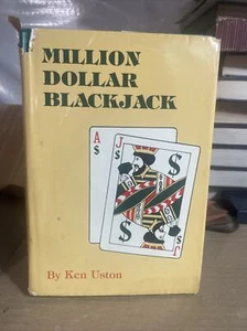 Million Dollar Blackjack by Ken Uston (1981, June Hardcover) Second Print - Foto 1 di 24