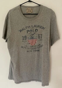 Polo Ralph Lauren, Original RL Quality men's t shirt 1967 Grey RN 41381 - Bild 1 von 9