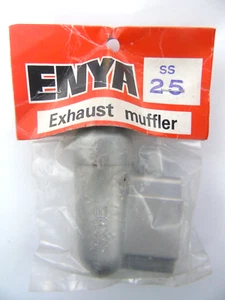 Genuine Enya SS 25 Exhaust Muffler Vintage RC Parts Spares New M250 Rare - Picture 1 of 3