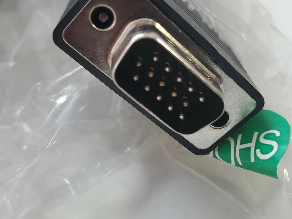 75FT VGA SVGA HD 15 Pin Male to Female Extension Cable PC Monitor Ferrite Cores - Image 1 of 4