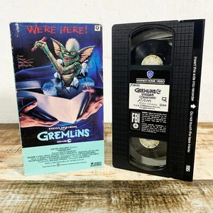 Gremlins (VHS) 1985 Warner Early Release No Barcode, Zach Galligan, Phoebe Cates - Imagen 1 de 2