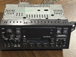 Reproductor de radio casete Dodge Chrysler Infinity AM-FM 1994 OEM PIEZAS NO PROBADAS REPARACIÓN - Imagen 1 de 15