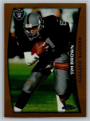1998 Topps Chrome #132 Tim Brown - Image 1 of 2