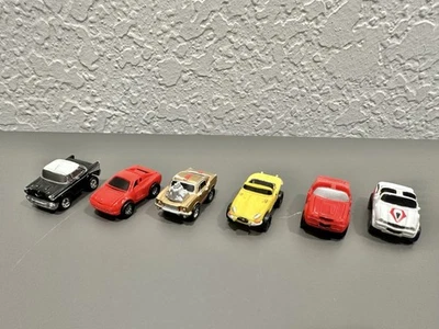 Lote De Colección De 6 Micro Máquinas Galoob Jaguar, Ford, Ferrari Testarossa y Chevy + Foto 1 de 4