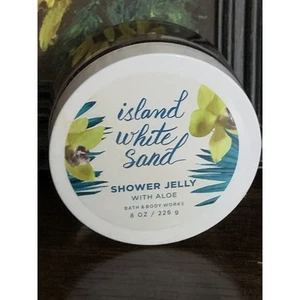 NEU BATH & BODY WORKS ISLAND WEISSER SAND DUSCHE GELEE WANNE GEL WASCHE 8 OZ GROSSE ALOE - Bild 1 von 4