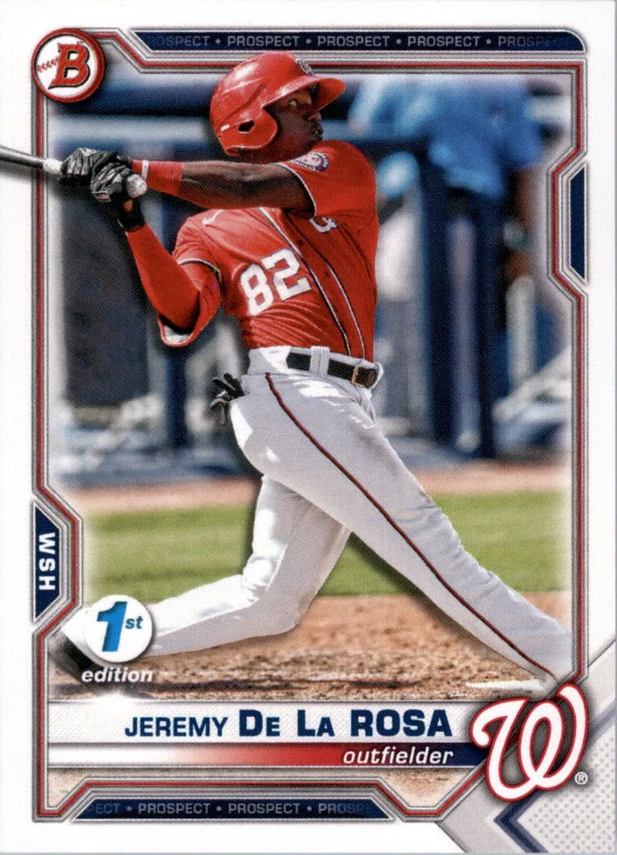 2021 Bowman Draft 1st Edition Baseball Card Pick (Base) - Image 1 of 1