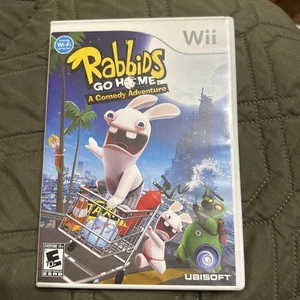 Rabbids Go Home (Nintendo Wii, 2009) CIB komplett - Bild 1 von 6