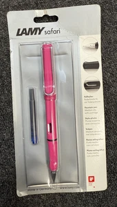 LAMY Safari Fountain Pen- Med Nib - PINK NEW - Picture 1 of 1