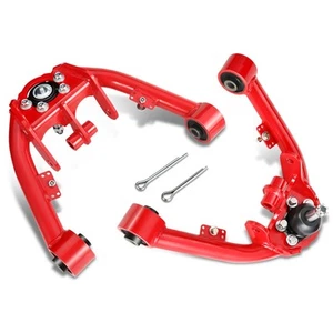 Fit 99-07 Chevrolet Silverado 1500 GMC Sierra 1500 Red Front Upper Control Arms - Picture 1 of 5