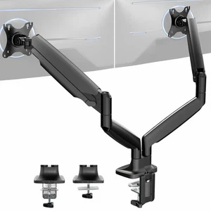 VIVO Dual Ultrawide 40" Monitor Desk Mount with Pneumatic Spring Arms - Picture 1 of 8