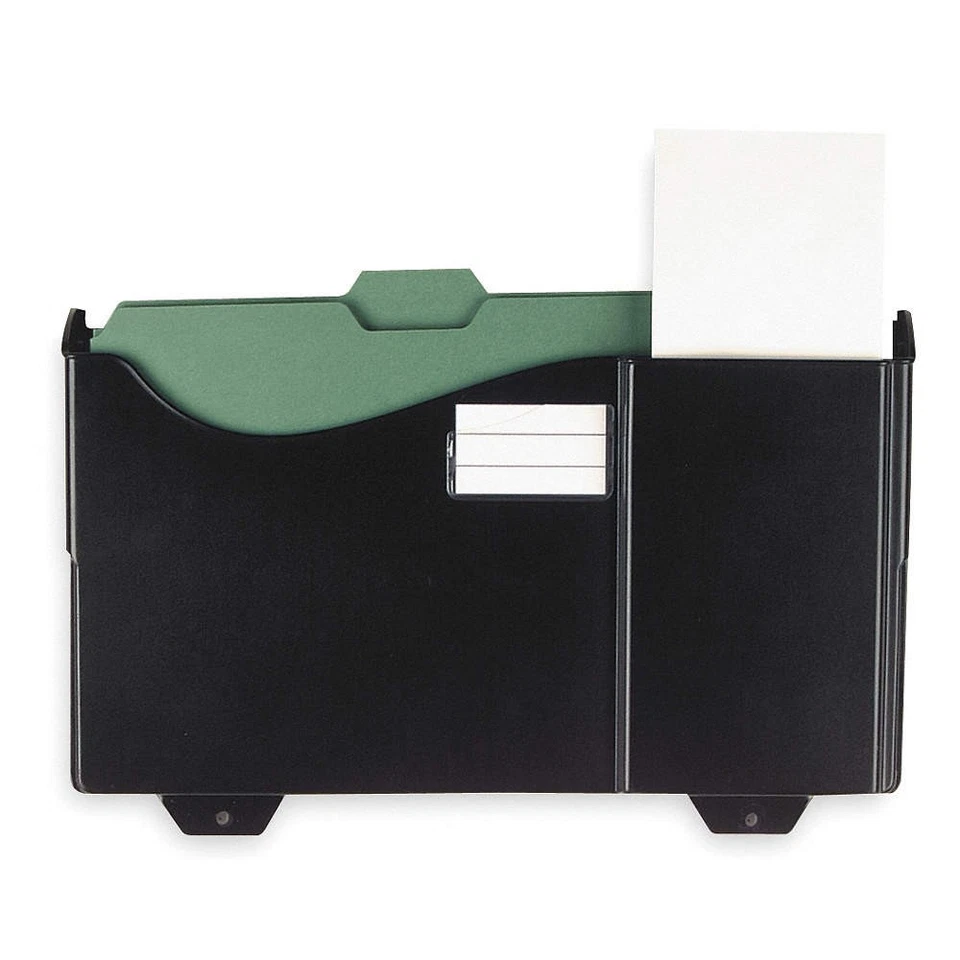 OFFICEMATE 21722 Wall File,Black,9 3/4in H 1MLH8 Foto 1 de 1